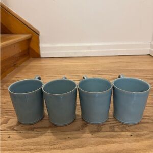 Astoria Blue by Noble Excellence Mugs (Set of 4)